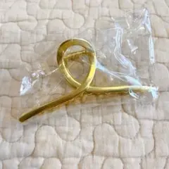 匿名配送✨バンスクリップ ヘアクリップ シンプル クリップ 大きめ ゴールド