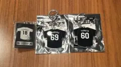 千葉ロッテマリーンズ石垣元気　岡村了樹　大聖キーホルダー