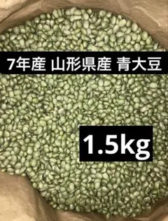 7年産・山形県産青大豆1.5kgのサムネイル