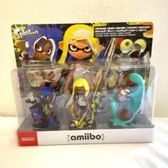 ✨未使用✨スプラトゥーン トリプルセット amiibo 3体セット