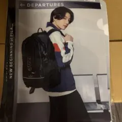 FILA×BTS コラボ リュック 黒 JUNGKOOKモデル 大容量 FILA（フィラ） リュック レディース BTS 防弾少年団 バンタン