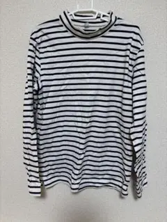 ストライプ 長袖カットソー