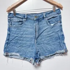 AMERICAN EAGLE【US12】デニムショートパンツ シンプル おでかけ