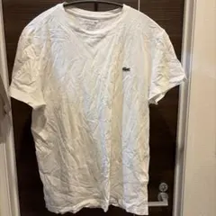LACOSTE ホワイト Tシャツ US M