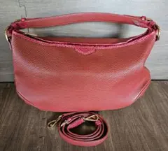 LEATHER JEWELS シュリンク×クロコ 2wayショルダーバッグ