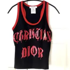 a*9様 新品タグ付き♡Christian Dior♡タンクトップトロッター Christian Dior トロッター柄タンクトップ - メルカリ
