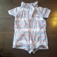 OLD NAVY ボタン付きショートオール 0-3M