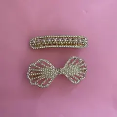 バレッタ 2点セット