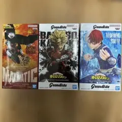 爆豪勝己　轟焦凍　フィギュア　maximatic grandista