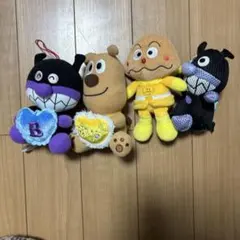 アンパンマン ぬいぐるみ 4体セット
