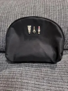 MARY QUANT ブラック ポーチ マリークワント