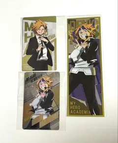 ヒロアカ 上鳴電気 ステッカー&メタルカードセット