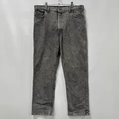 リーバイス/90s/USA製/ケミカルウォッシュ/テーパード 5Pジーンズ