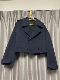 【ZARA】 ショートダブルブレストトレンチコート