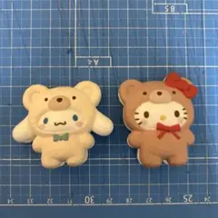 ハローキティ シナモロール　カプセルトイ　はさむんです