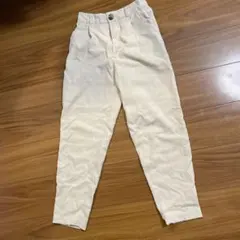 GU アイボリー カジュアルパンツ