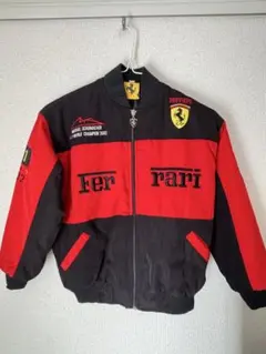 Ferrari F1 ジャケット フェイクレザー - メルカリ