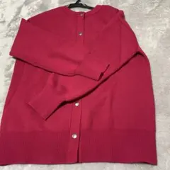 gu ガーディガン　ジーユー　春服　レディース　ピンクカーディガン