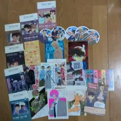 名探偵コナン　ポストカード、特典、雑誌付録等 紙類のまとめ売り