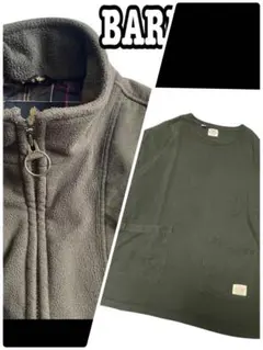 1010様専用 Barbour フリースベスト coen Tシャツ