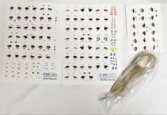 眠光MOFU ブラインドドール クラウドファンディング特典 デカール　植毛ヘッド