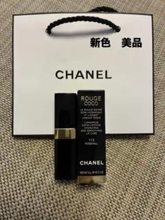 【ほぼ未使用】CHANEL ルージュ ココ 113 ローズホールのサムネイル
