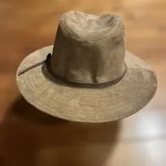 ブラウン スエード フェルトハット　ビームス