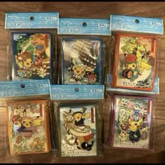 ポケモンセンタートウホク お祭りデッキシールド 6種➕七夕まつりごっこピカチュウ ポケモンセンタートウホク デッキシールド 七夕まつりごっこ