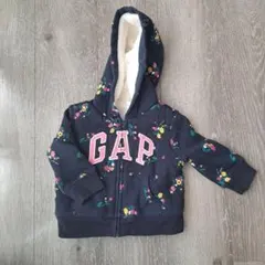 GAP 花柄パーカー 12-18ヶ月