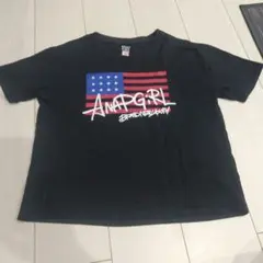 ANAPGIRL Tシャツ　 ロゴ 　黒 Mサイズ
