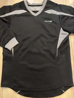 XTS Vネック長袖ジャージウェア エルボカバー付き