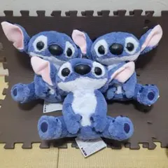 ディズニー スティッチ 実写映画 リロ&スティッチ BIGぬいぐるみ　３体セット