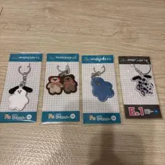 mojojojo ドキドキくじ F賞 刺繍キーホルダー E賞アクリルキーホルダー