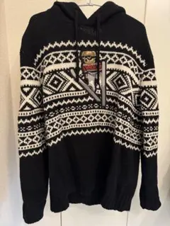 ラルフローレン　ベアフード付きセーター