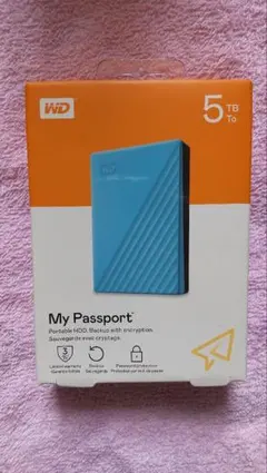 新品 WD My Passport 5TB ポータブルHDD