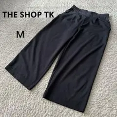 THE SHOP TK ザショップTK ワイドパンツ　ネイビー レディースM