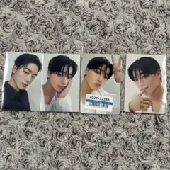 ATEEZ サン　Ashes to Light トレカ4枚