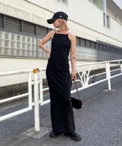 WHO'S WHO gallery リブナローキャミワンピースのサムネイル