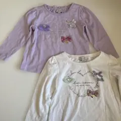 any FAM 長袖Tシャツ 2枚セット 90.100のサムネイル