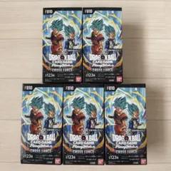 ドラゴンボール フュージョンワールド CROSS FORCE FB10 5BOX - メルカリ