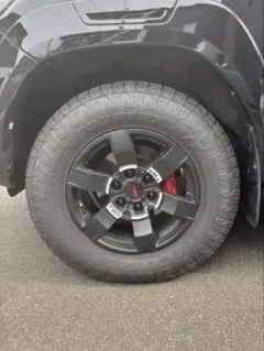 TRD 17インチ アルミホイール＆タイヤのサムネイル