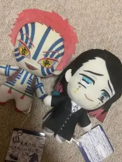 鬼滅の刃 ともぬい ~伍ノ型~ 猗窩座・魘夢　ぬいぐるみ　マスコット　無限列車編