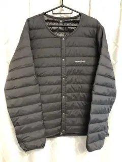 モンベル　スペリオダウンラウンドネックジャケット　XLサイズ ブラック　超美品