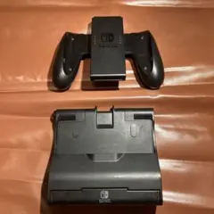 Nintendo Switch Joy-Con Grip ブラック＆スタンド