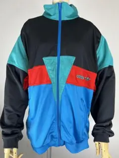 adidasトラックジャケット90s レッド