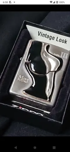 Zippo 不二子 限定モデル Lupin III世シリーズ、バストアップピンク 