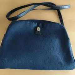 Christian Dior ショルダーバッグ ネイビーのサムネイル