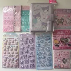 ①①④【定価6,281円】 正規品　新品 サンリオ　豪華　シール　シール帳セット