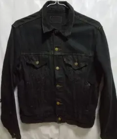 LEVI'S デニムジャケット Gジャン ブラック 後染め