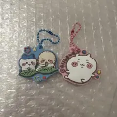 ちいかわ ハチワレ ラッコ ラバーキーホルダー